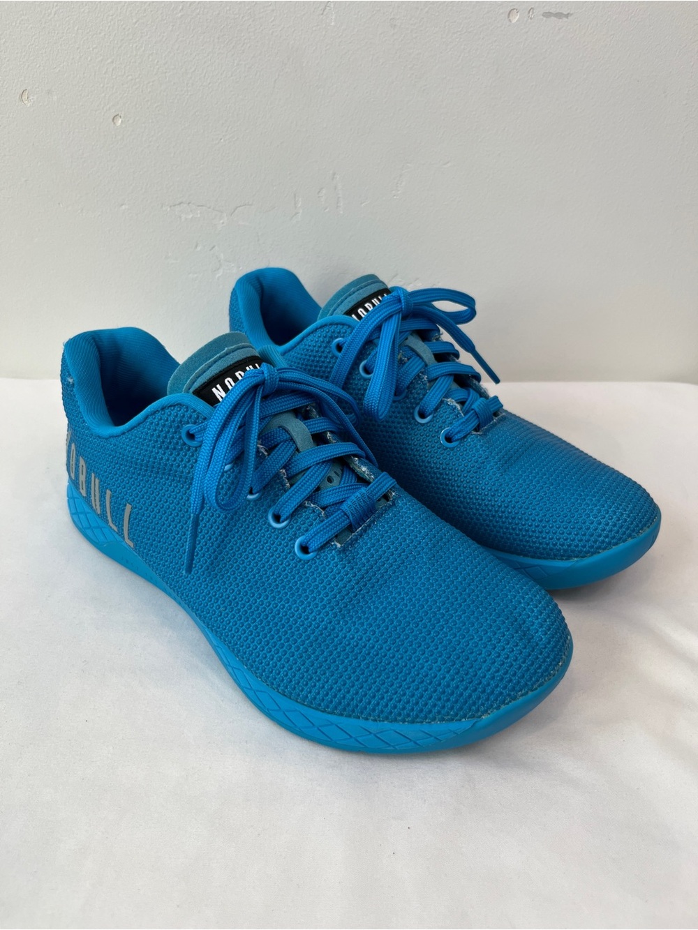 NOBULL SuperFabric Outwork Trainer Bright Blue Mens Size 8 Womens 9.5
